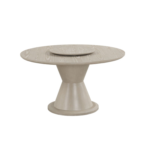 Gwendolyn - Round Table Top And Base - Beige - Stylish Home Furniture