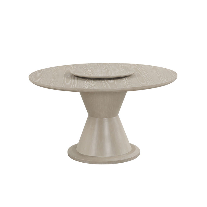 Gwendolyn - Round Table Top And Base - Beige - Stylish Home Furniture