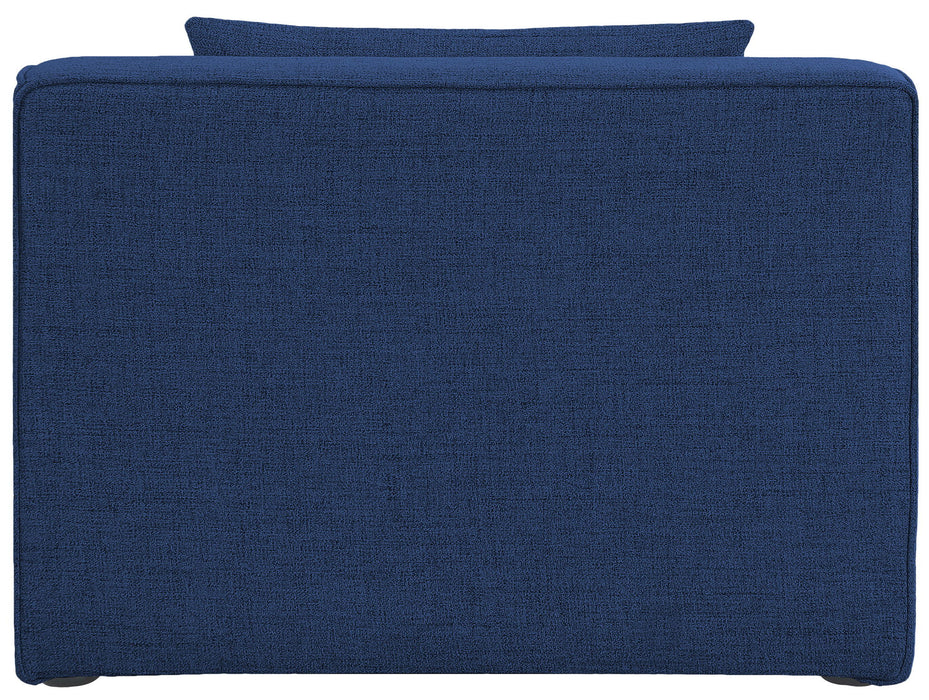 Cube - Linen Armless Chair - Stylish Home Furniture