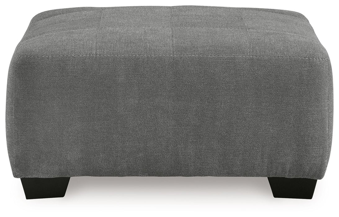 Birkdale Court - Oversized Accent Ottoman - Gray - Stylish Home Furniture