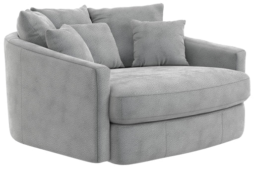 Matty - Round Accent Cuddle Chaise - Stylish Home Furniture