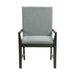Donovan - Standard Height Arm Chair (Set of 2) - Gray - Stylish Home Furniture