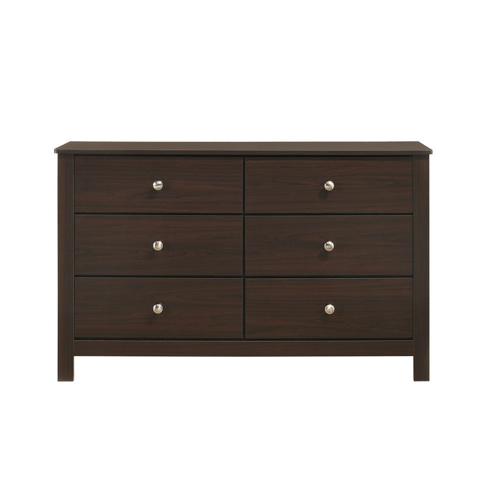 Sami - Youth 6-Drawer Dresser - Stylish Home Furniture