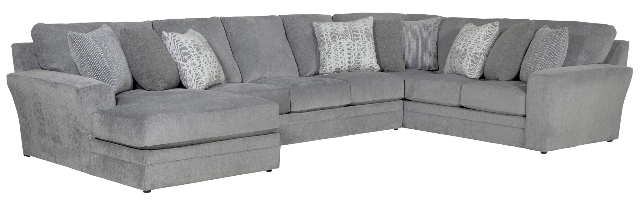 Glacier - Sectional With Included Accent Pillows