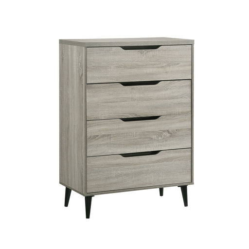 Ernesto - 4-Drawer Chest With Interlock - Stylish Home Furniture