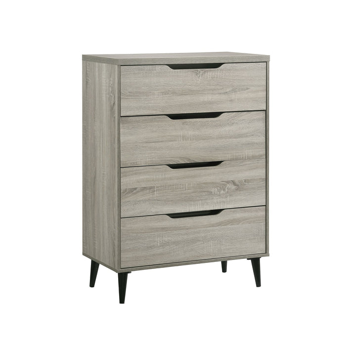 Ernesto - 4-Drawer Chest With Interlock - Stylish Home Furniture