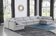 Indulge - Linen 7 Piece Modular U-Shaped Sectional - Stylish Home Furniture