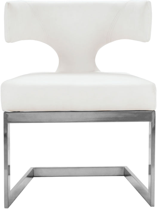 Alexandra - Dining Chair with Chrome Legs