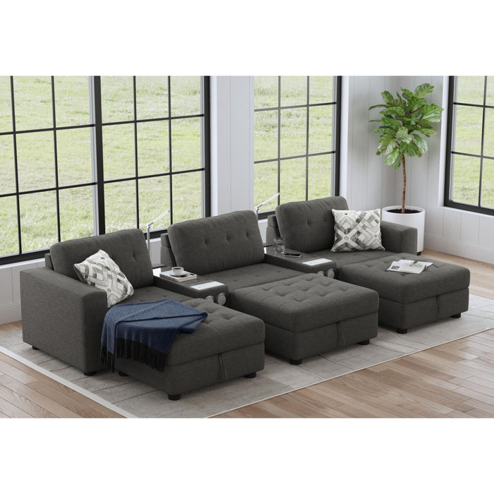 Options One - Living Room Set Sectional - Stylish Home Furniture