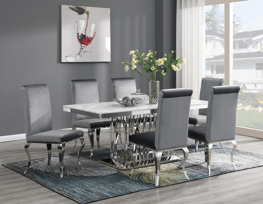 G-081-T-WHITE - Dining Room Set