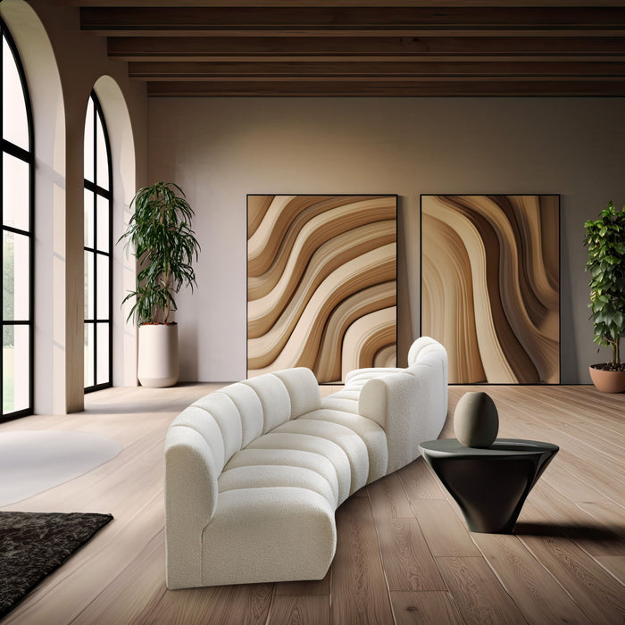 Infinity - 4 Piece Boucle Modular Sectional