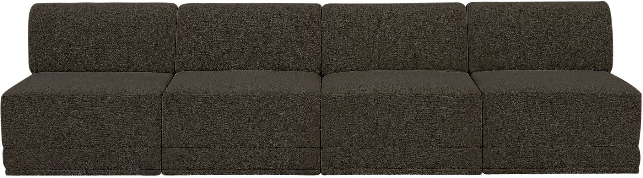 Ollie - 4 Seat Armless Modular Sofa