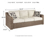 Beachcroft - 6 Pc. - Lounge Set - Beige - Stylish Home Furniture