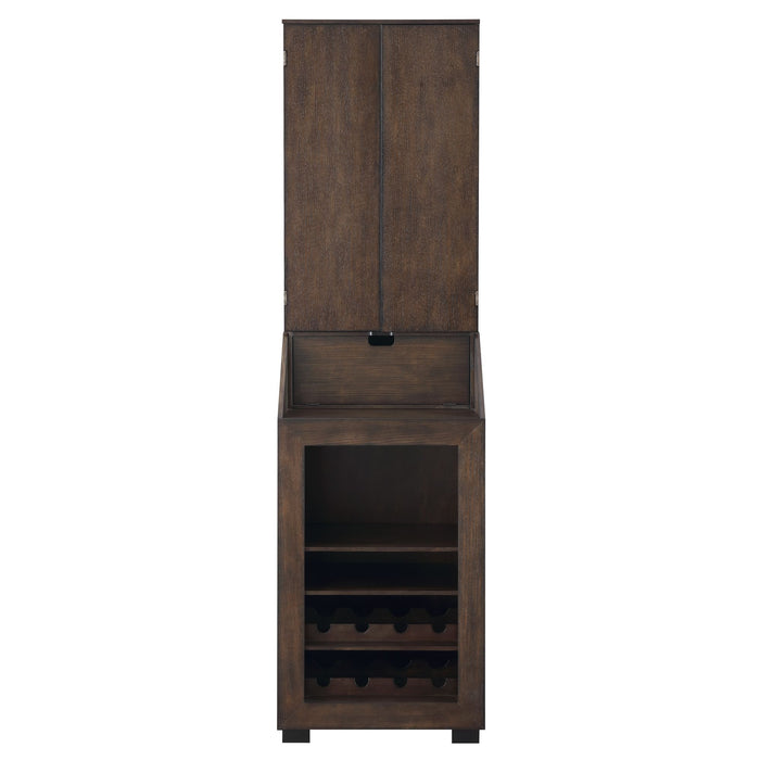 Bone - Dartboard Cabinet Ssg-120405 Cabinet With Dartboard - Dark Brown - Stylish Home Furniture