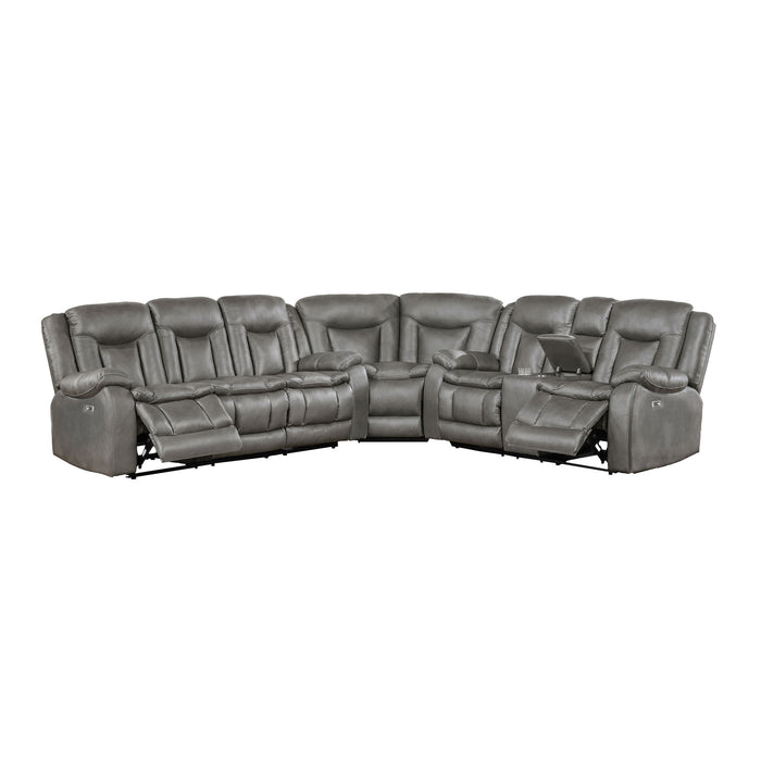 Morello - 3 Piece Manual Sofa/Loveseat/Wedge - Stylish Home Furniture