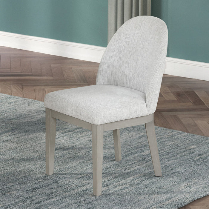 Essence - Upholstered Curved Back Chair - Stylish Home Furniture