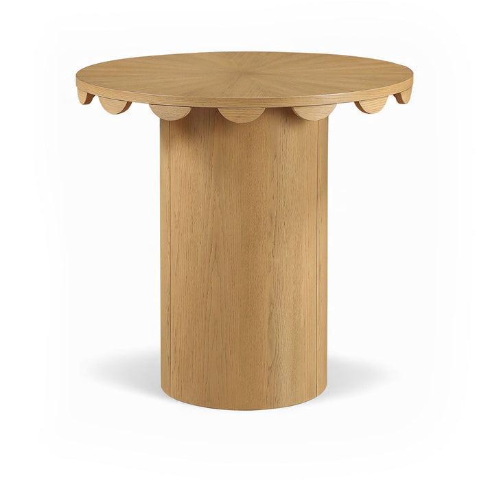 Dahlia - Solid Wood And Natural Cane Table