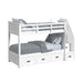 Hampton Kids - Bunk With Staircase And Trundle - Stylish Home Furniture