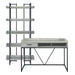 Preston - 2 Piece Set - Gray - Stylish Home Furniture