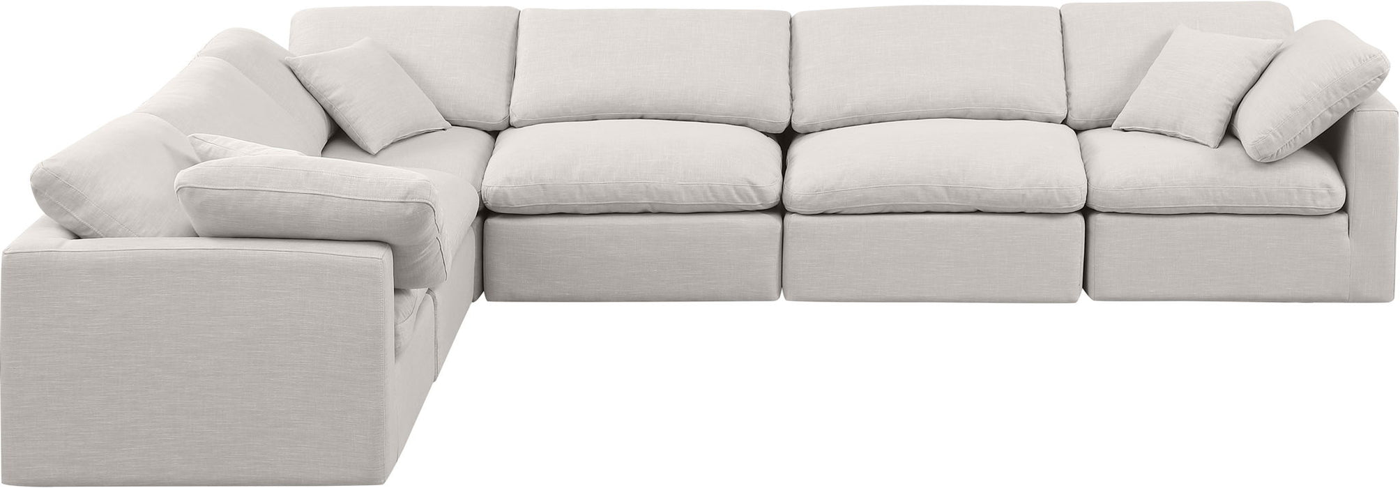 Indulge - Linen 6 Piece Modular Corner Sectional
