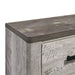 Millers Cove - 2-Drawer Nightstand - Distressed Gray - Stylish Home Furniture