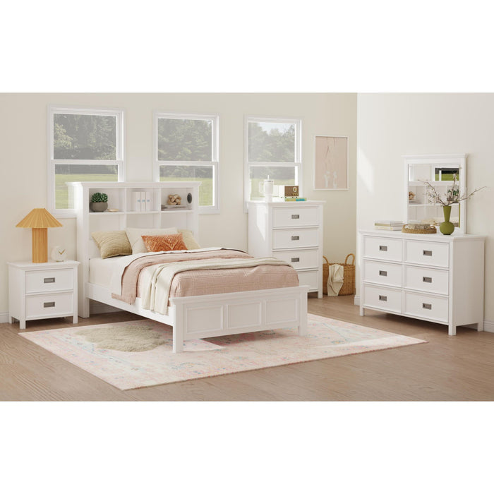 Hampton Kids - 2-Drawer Nightstand With Usb - Stylish Home Furniture