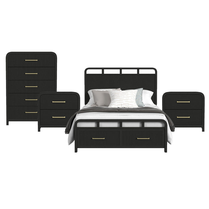 Ridgemont - Storage Bedroom Set - Stylish Home Furniture