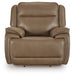 Glencroft - Power Recliner / Adjustable Headrest - Sahara - Stylish Home Furniture