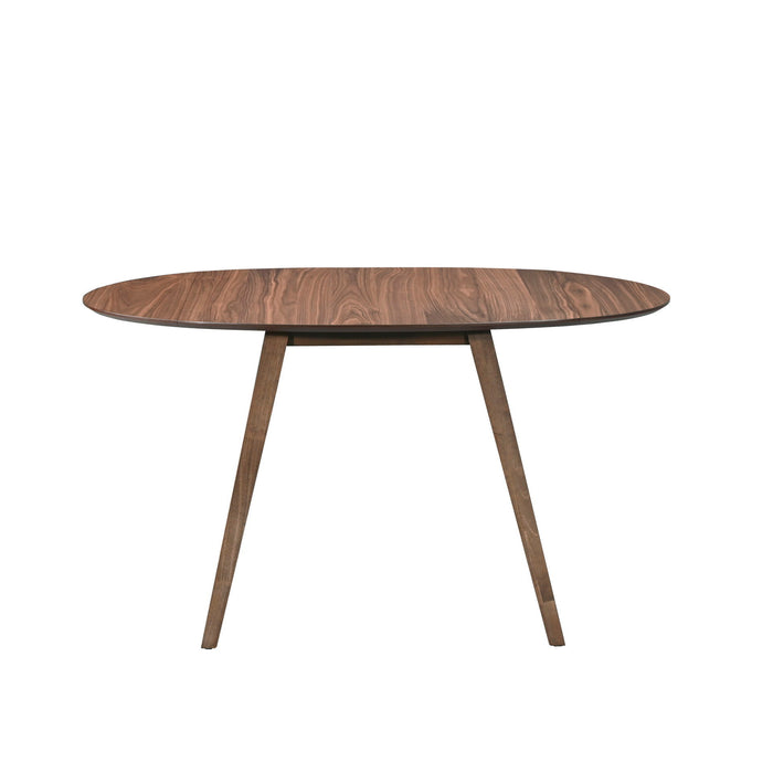 Oscar - Oval Drop Leaf Dining Table - Walnut