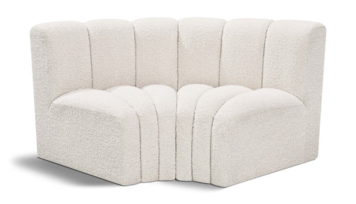 Arc - Boucle Fabric 2 Piece Modular Sofa