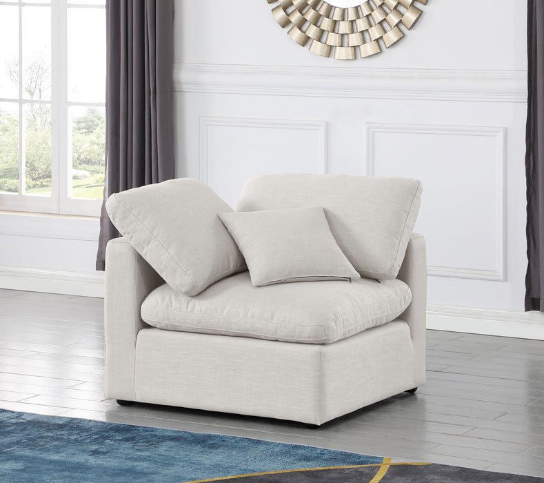 Indulge - Linen Corner Chair - Stylish Home Furniture