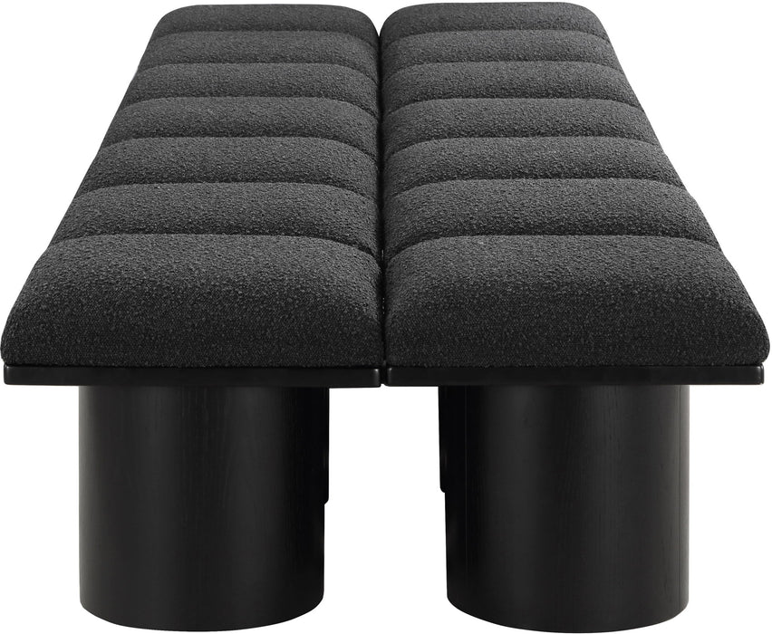 Pavilion - 14 Piece Modular Bench With Black Base