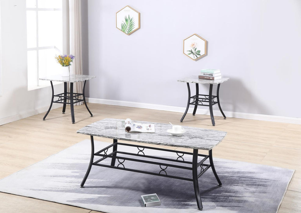 T336 - Table Set (Set of 3) - Gray