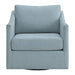 Acacia - Swivel Chair - Freya Light Blue - Stylish Home Furniture