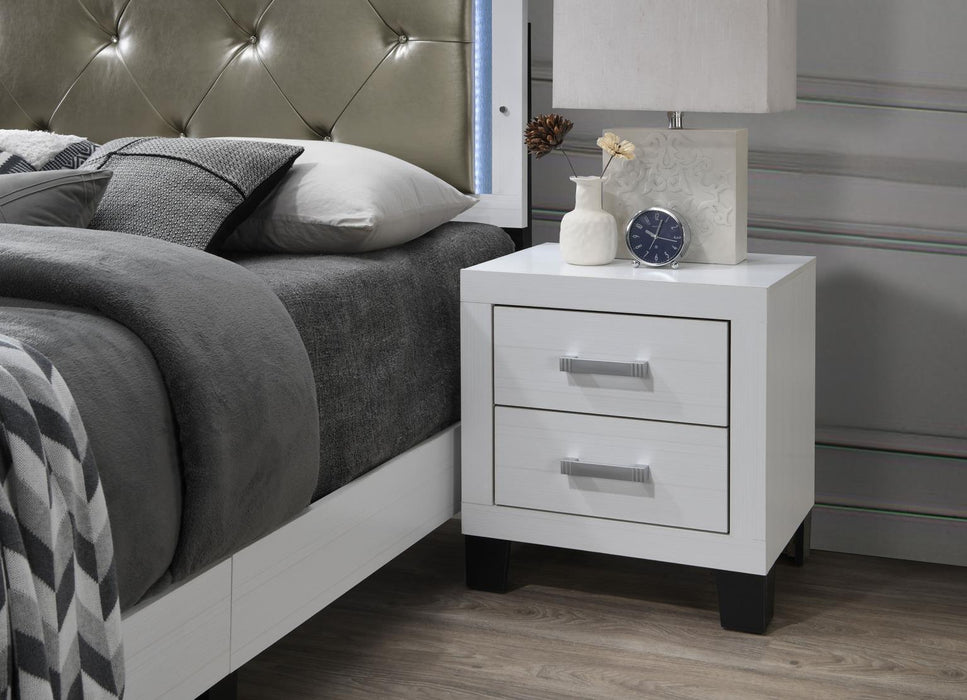 B378 - Nightstand - White - Stylish Home Furniture