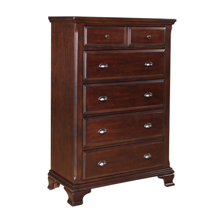 Canton - Chest - Cherry - Stylish Home Furniture