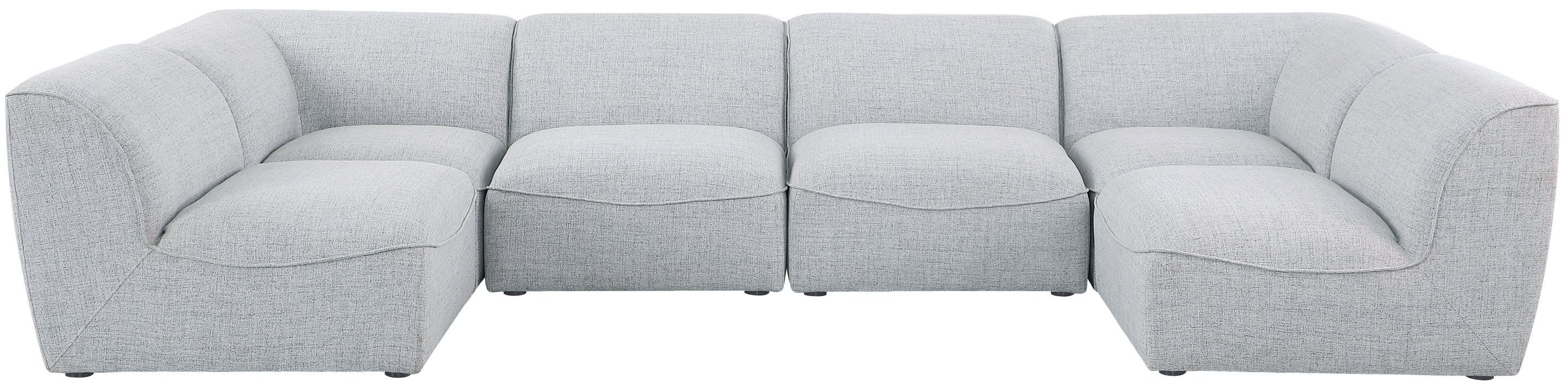 Miramar - Modular Sectional 6 Piece - Gray