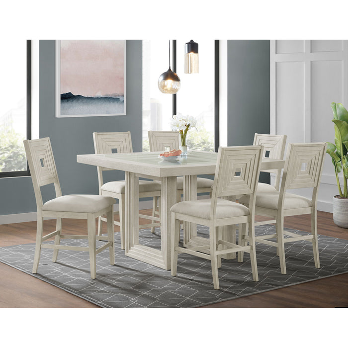 Avalanche - Square Counter Height Dining Set - Stylish Home Furniture