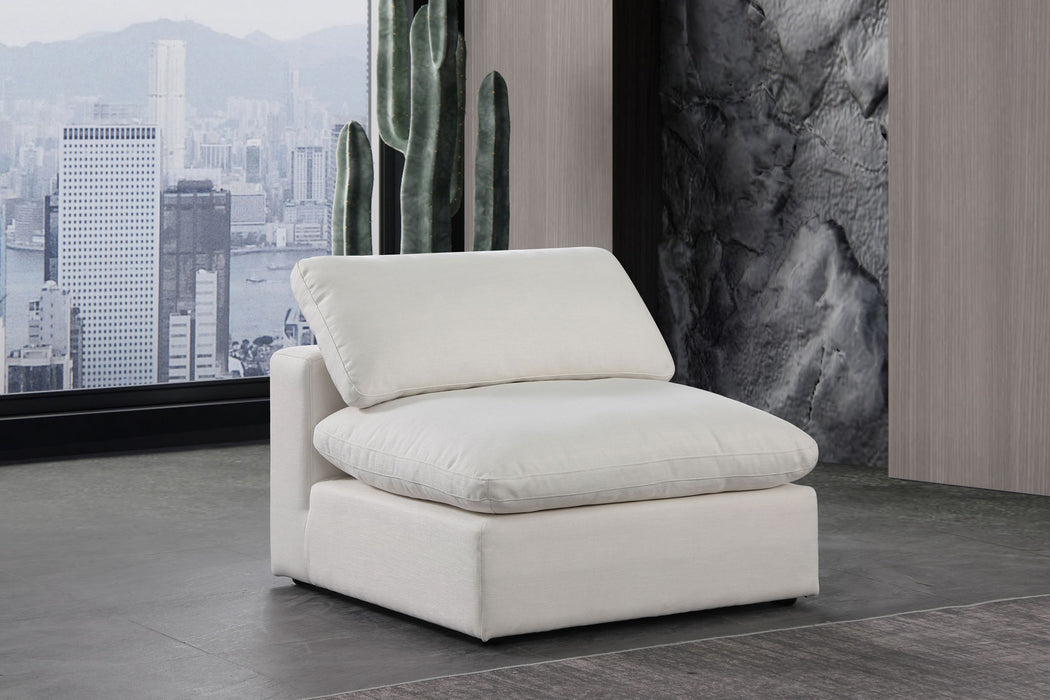 Comfy - Linen Armless Chair - Stylish Home Furniture