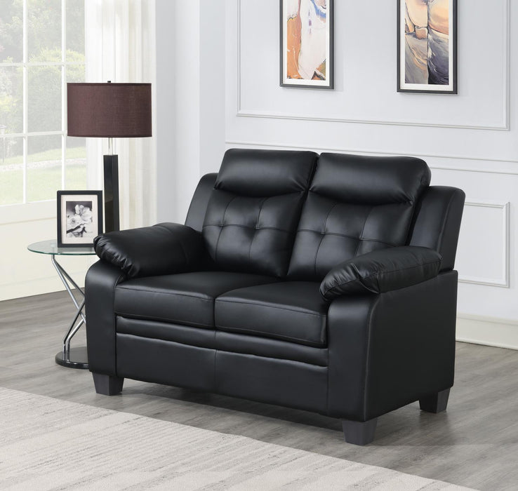 U467 - Loveseat - Black