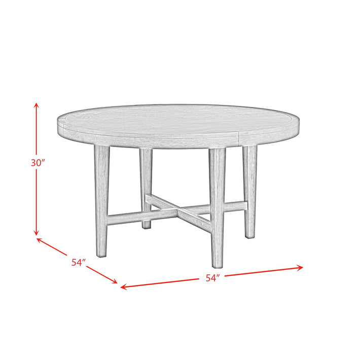 Versailles - Contemporary Standard Height Round Dining Set