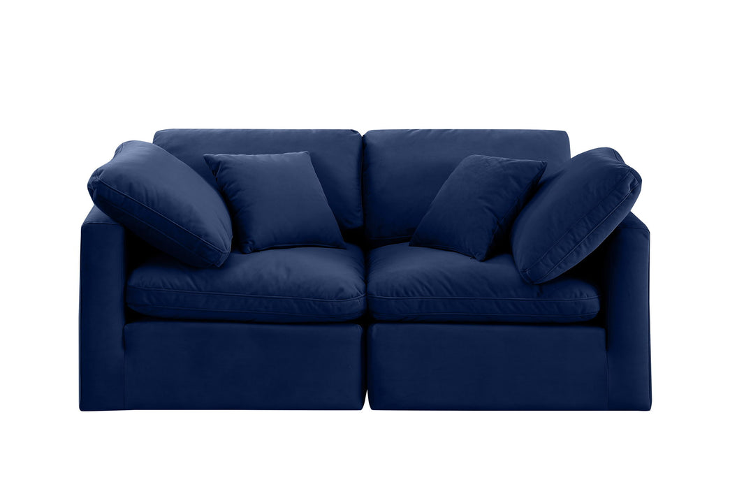 Indulge - Velvet 2 Seat Modular Sofa - Stylish Home Furniture