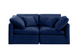 Indulge - Velvet 2 Seat Modular Sofa - Stylish Home Furniture