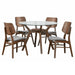 Oscar - Round Glass Dining Table Set - Stylish Home Furniture