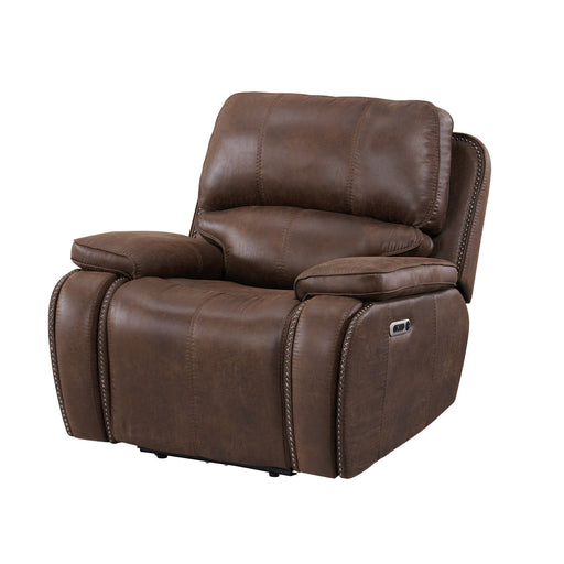 Atlantis - Power Motion Recliner With Power Head Recliner - Heritage Brown - Stylish Home Furniture