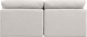 Indulge - Linen 2 Seat Modular Armless Sofa - Stylish Home Furniture