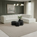 Modari - Sectional - Cream - Stylish Home Furniture