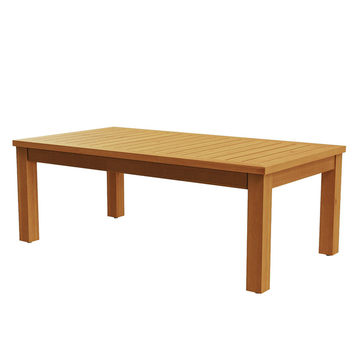 Bristol - Bay Slatted Wood Table - Stylish Home Furniture
