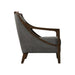 Hopkins - Chair With Brown Arm - Stylish Home Furniture