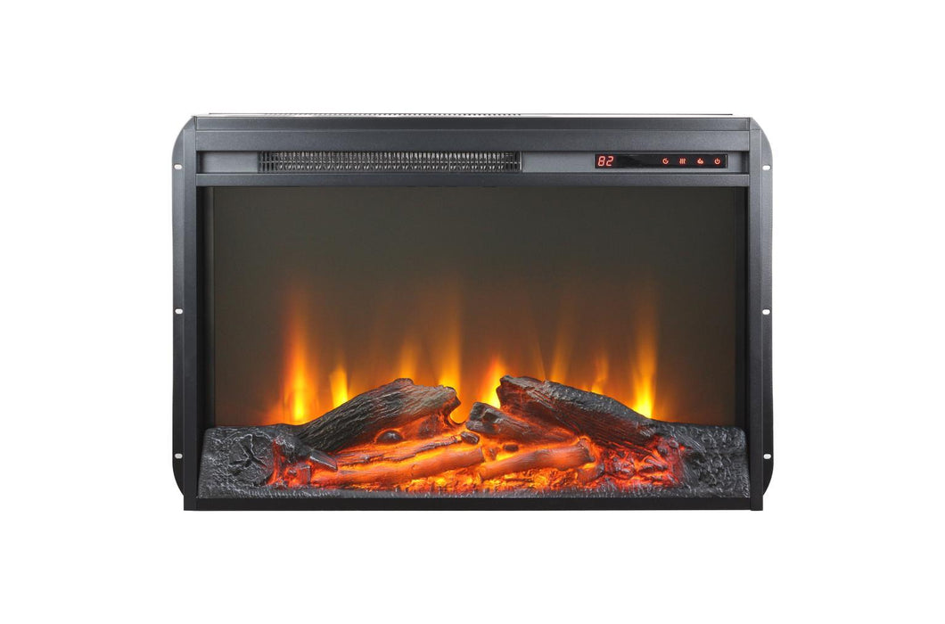 W605 - Fireplace Insert Infrared - Black